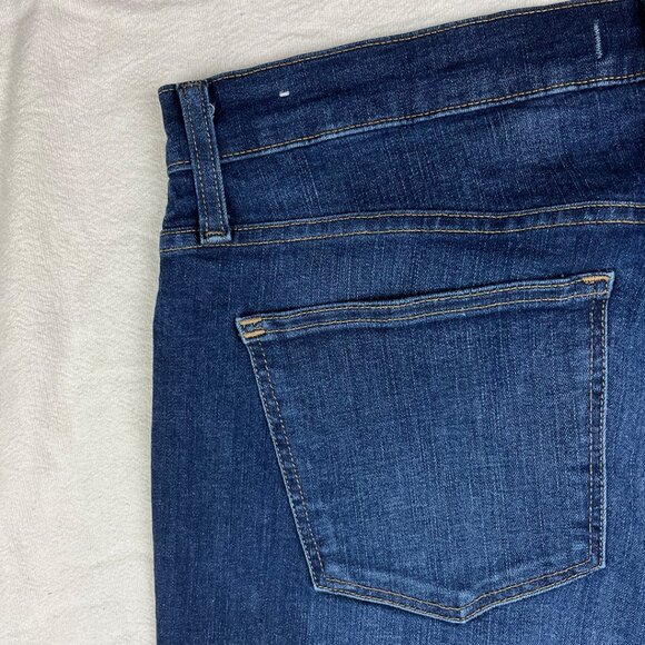 Madewell 9" Mid-Rise Skinny Jeans in Hayes Wash Size 32 Button Fly J9491 Denim - Picture 8 of 16
